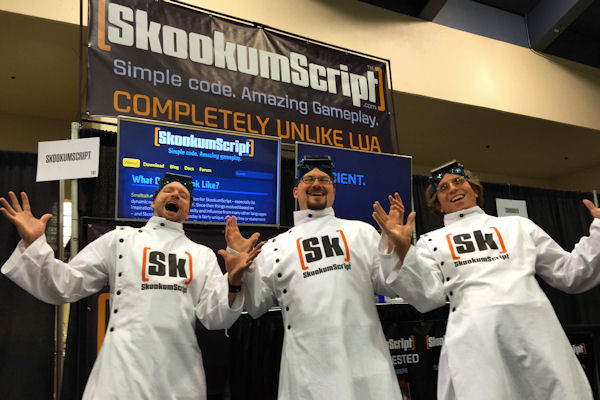 GDC 2015 - the first SkookumScript booth